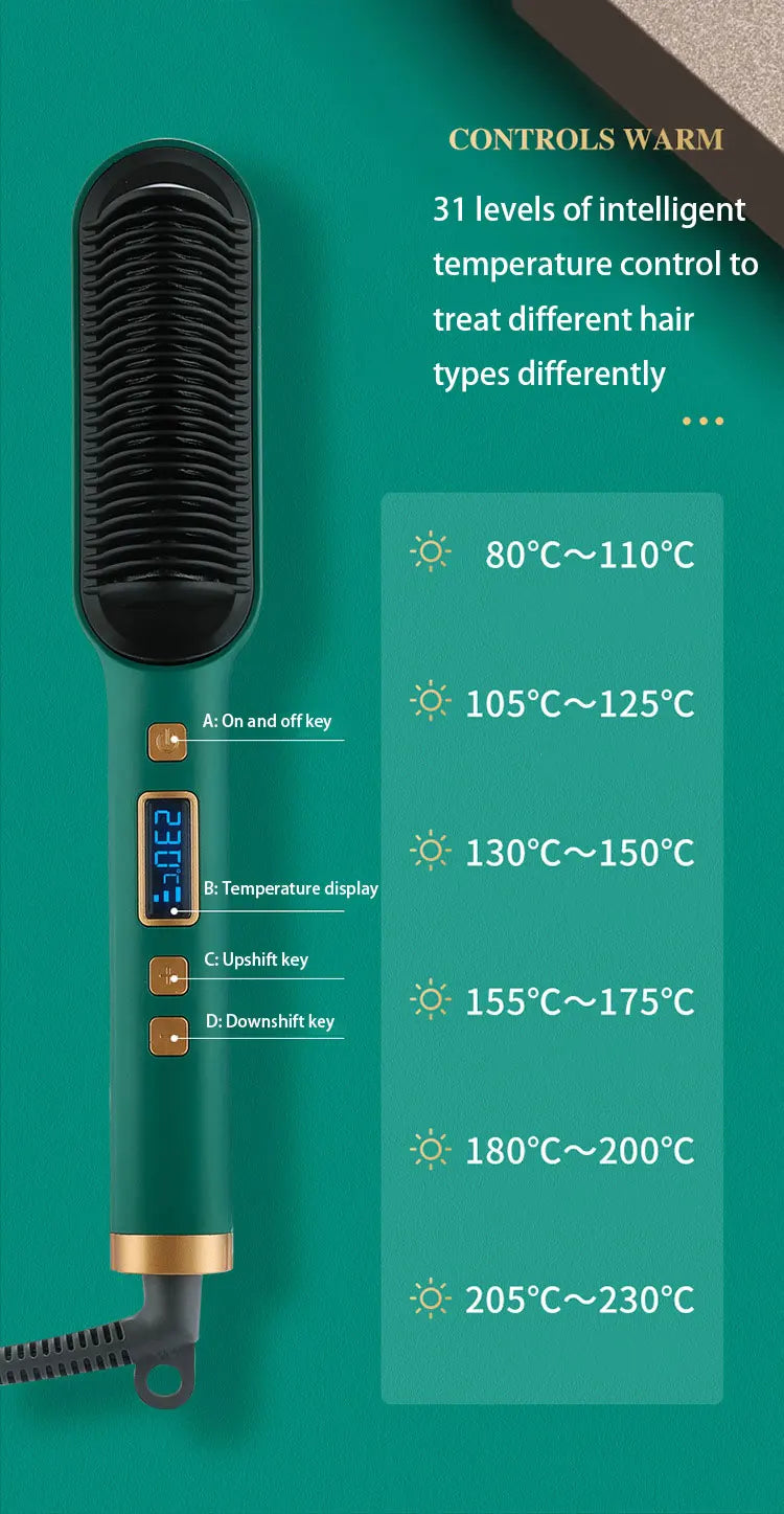 GlideBrush Pro© – Instant Heat, Effortless Shine
