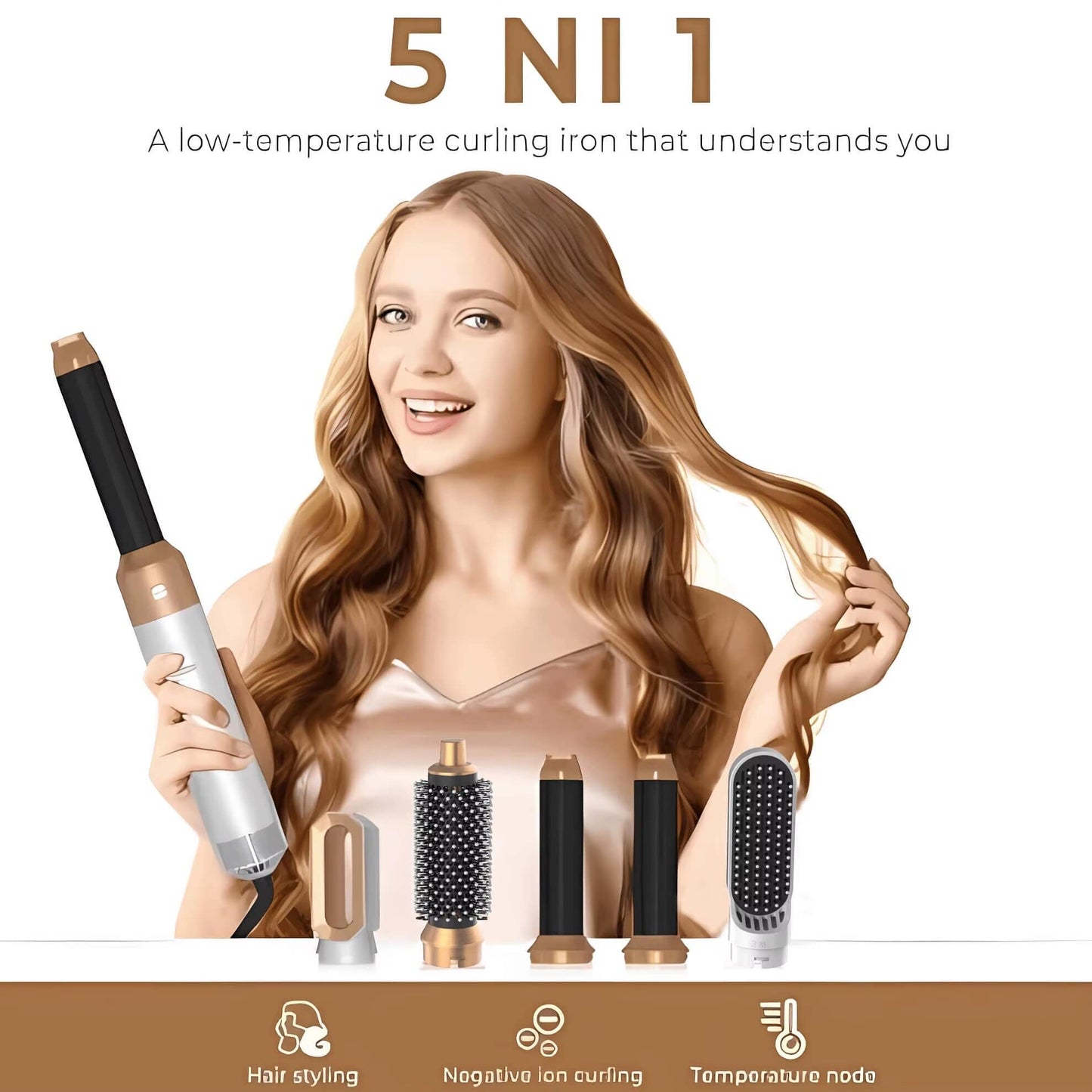 Dyson StyleFlow© – 5 In 1 Hair Styler Set